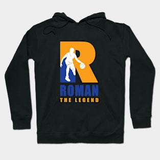 Roman Custom Player Basketball Your Name The Legend Hoodie